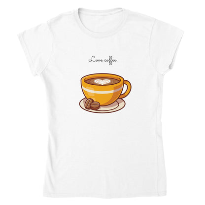 Classic Coffee Womens Crewneck T-shirt