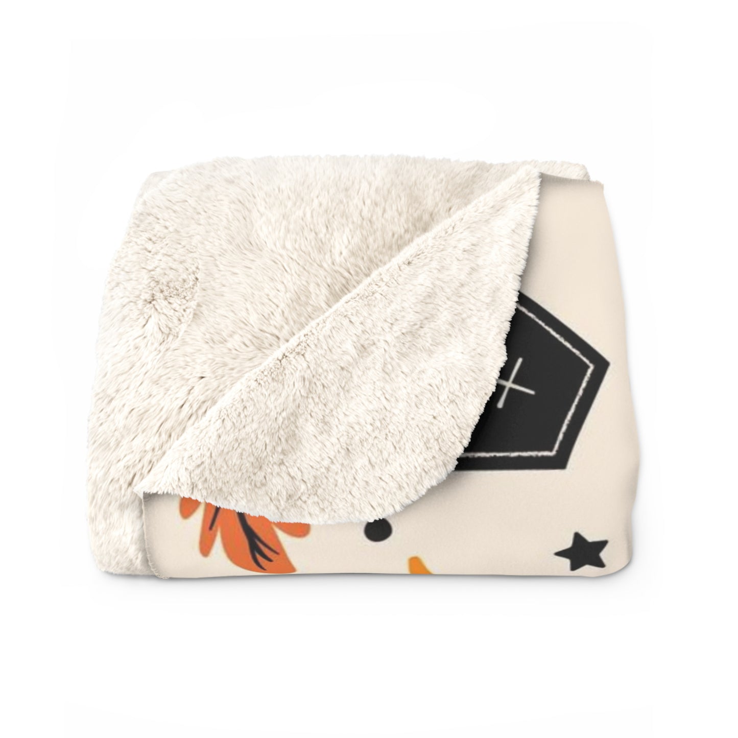 Sherpa Fleece Blanket, Halloween