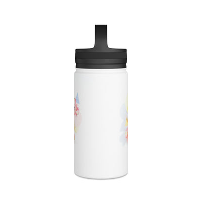 Stainless Steel Water Bottle, Handle Lid