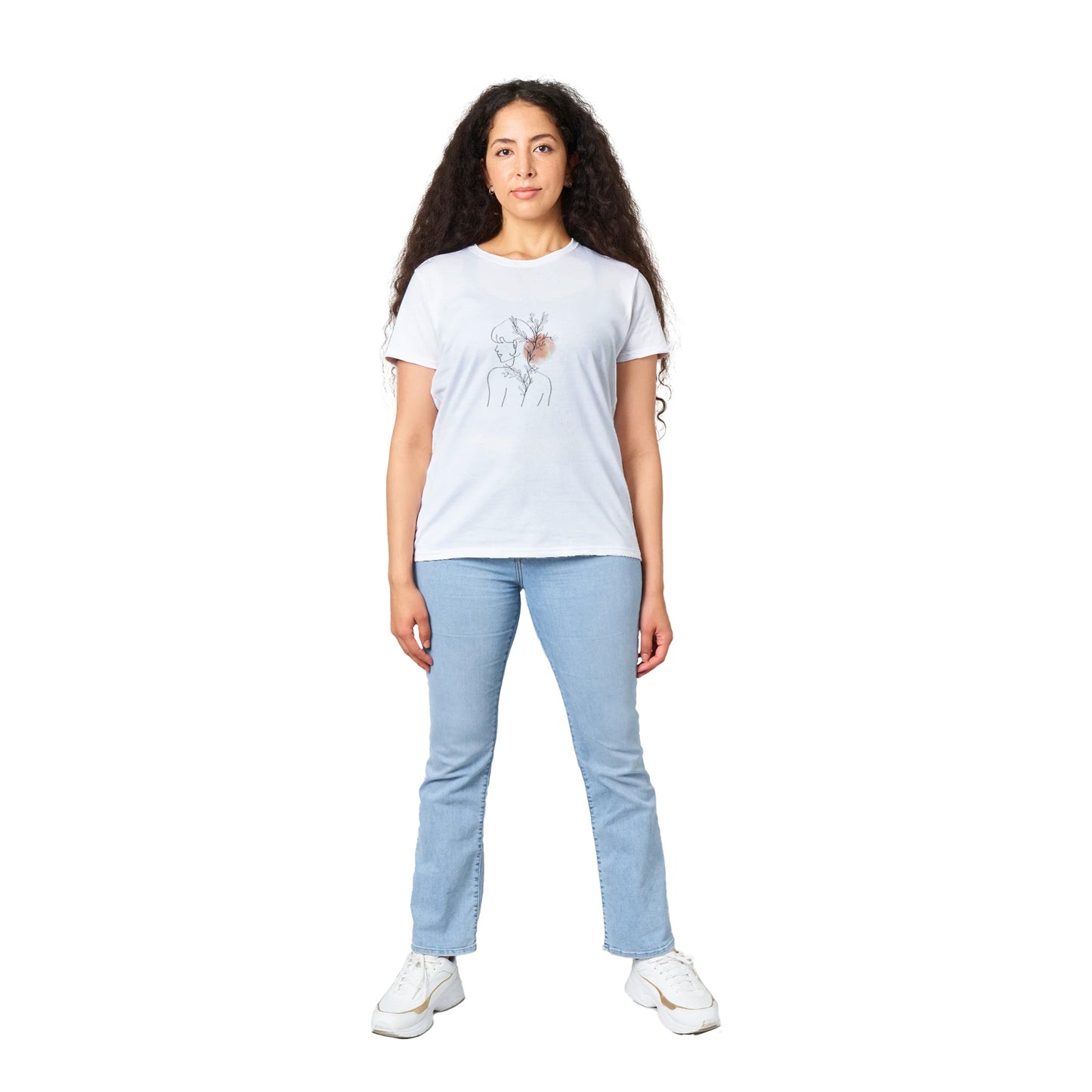 Silhouette Heavyweight Women Crewneck T-shirt