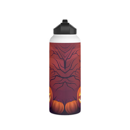 Stainless Steel Water Bottle, Standard Lid, Halloween