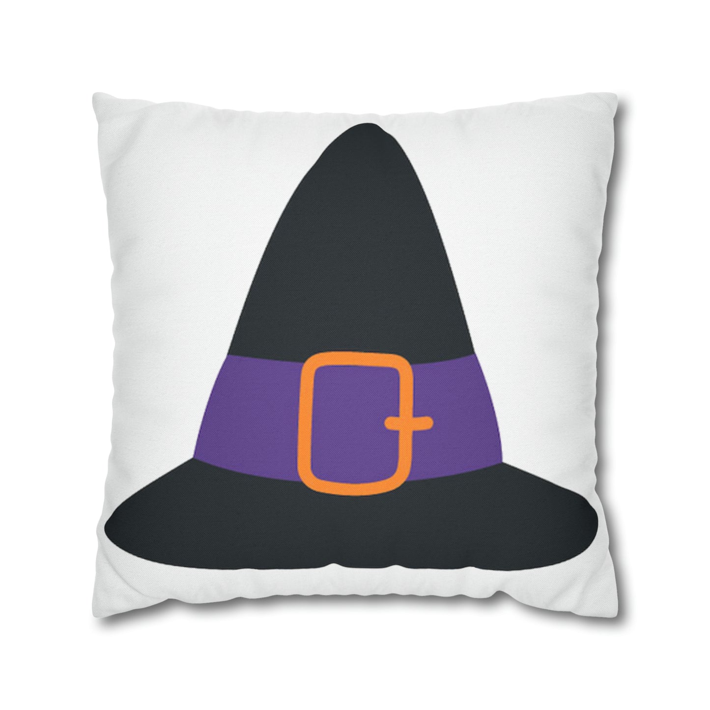 Hat Spun Polyester Square Pillow Case