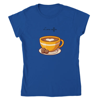 Classic Coffee Womens Crewneck T-shirt