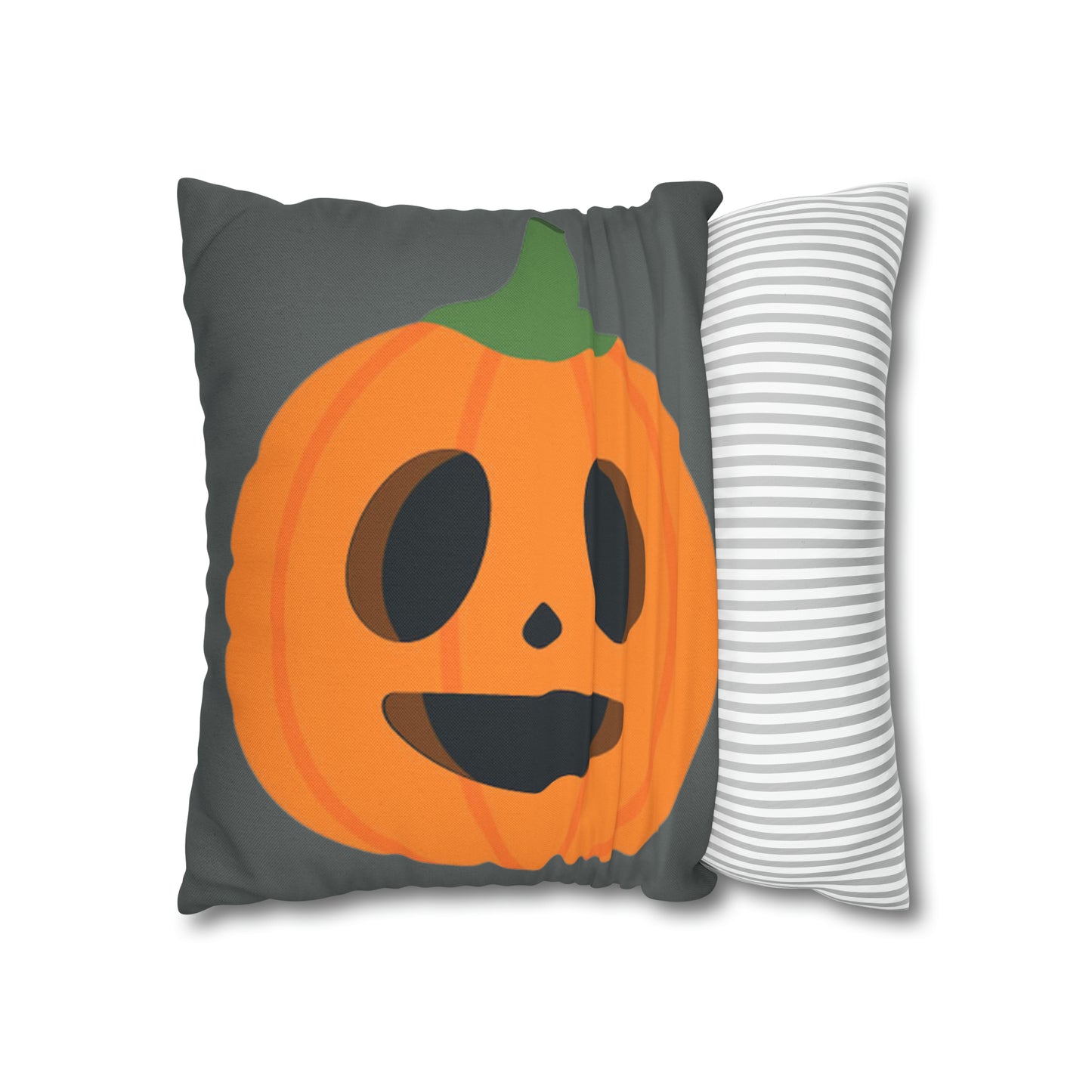 Antracit Polyester Square Pillow Case