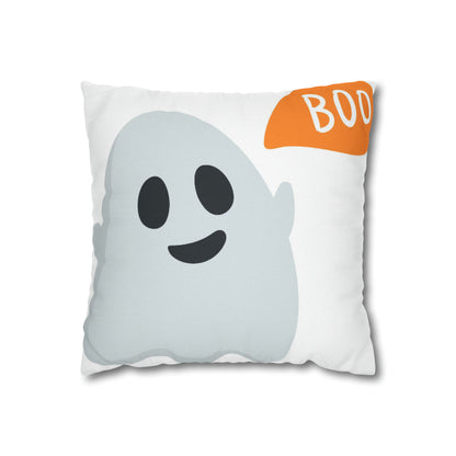 Ghost Polyester Square Pillow Case