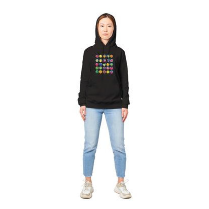 Premium Fruits Womens Pullover Hoodie