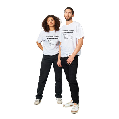 Tricou gros unisex cu gât crew