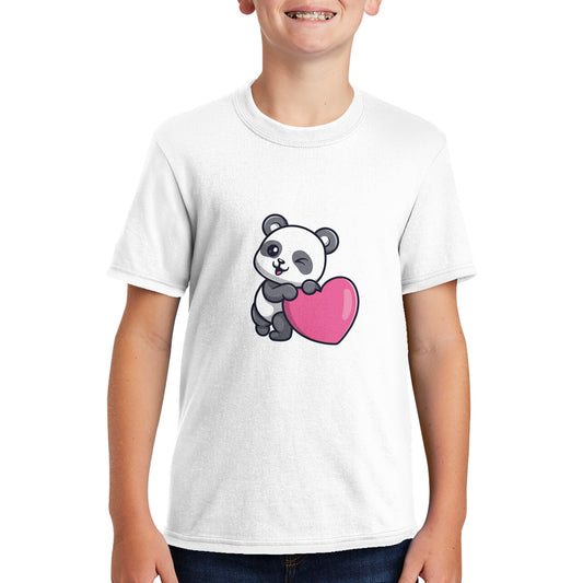 Polycotton Kids Crewneck T-shirt