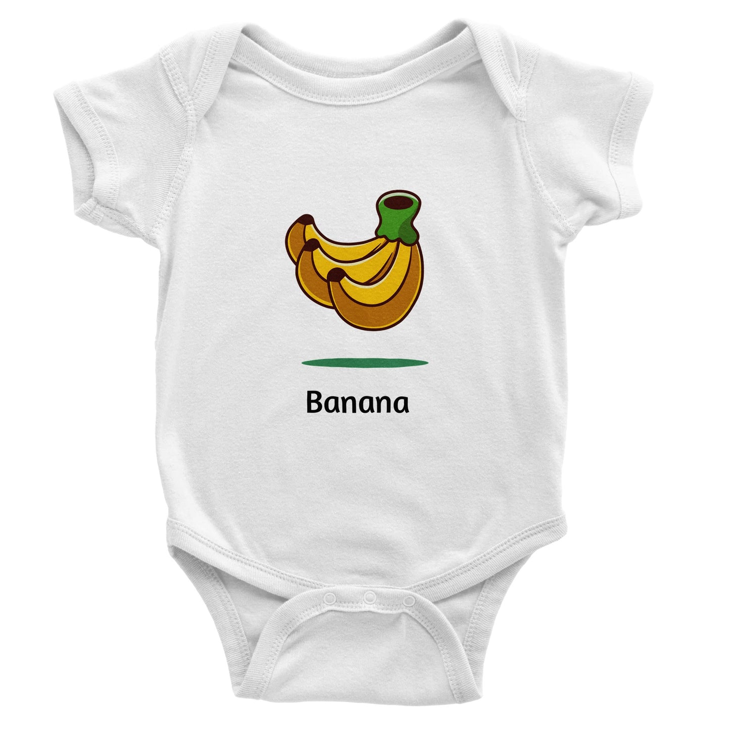 Classic Banana Baby Short Sleeve Bodysuit