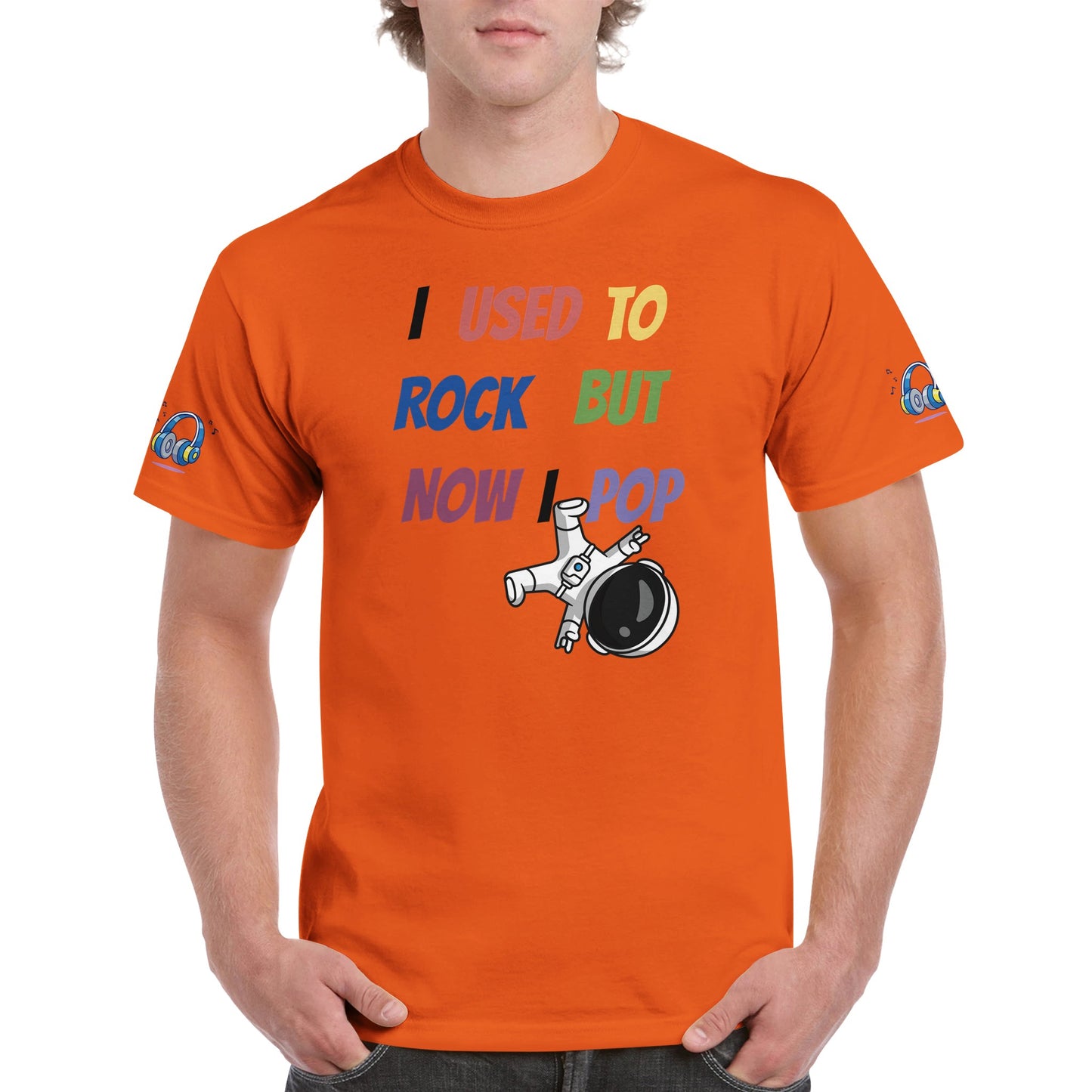 Tricou unisex cu denivelare grea, folosit pentru rock