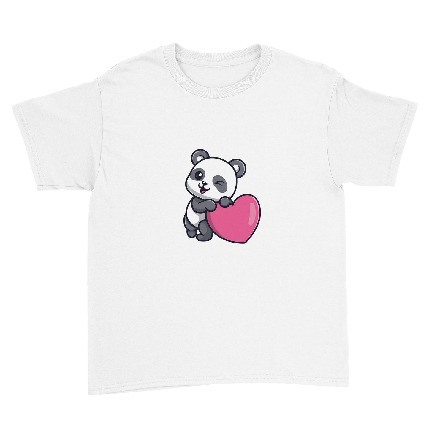 Polycotton Kids Crewneck T-shirt