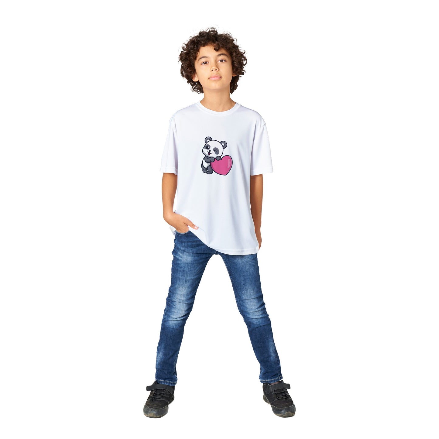 Performance Kids Crewneck T-shirt