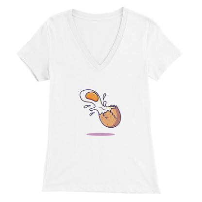 Premium Womens V-Neck T-shirt