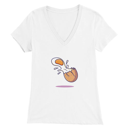 Premium Womens V-Neck T-shirt