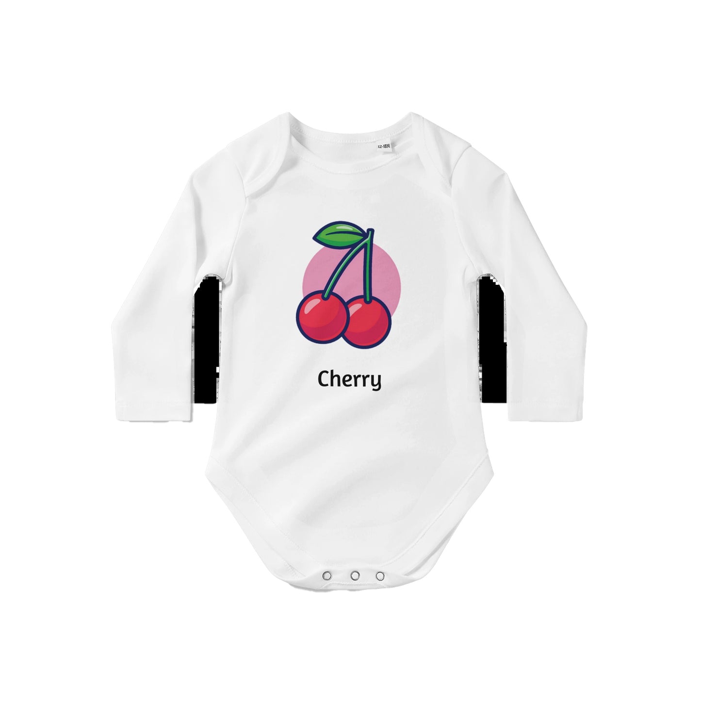 Classic Cherry Baby Long Sleeve Bodysuit