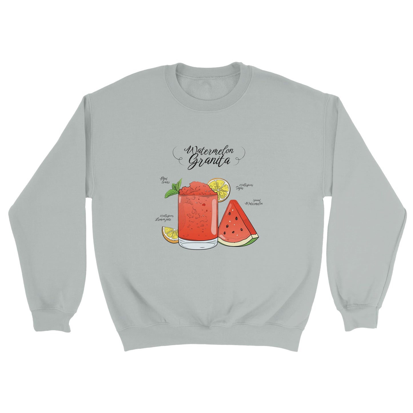 Watermelon Granita Classic Unisex Crewneck Sweatshirt