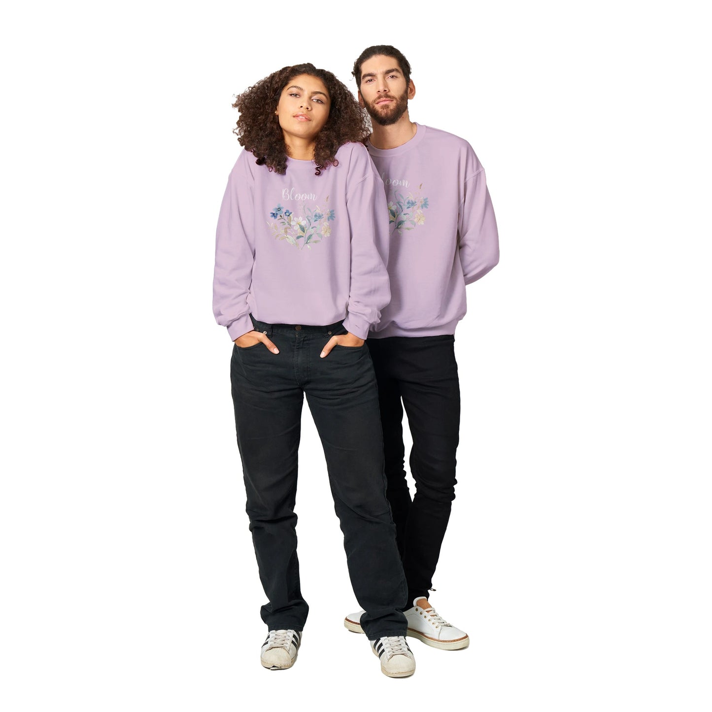 Hanorac Bloom Classic unisex cu gât crew