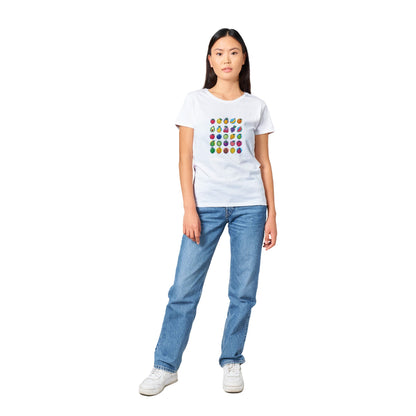 Heavyweight Fruits Womens Crewneck T-shirt